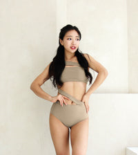 Line Monokini (Mocha) 라인모노키니