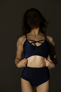 Lurex Set (Midnight Blue)