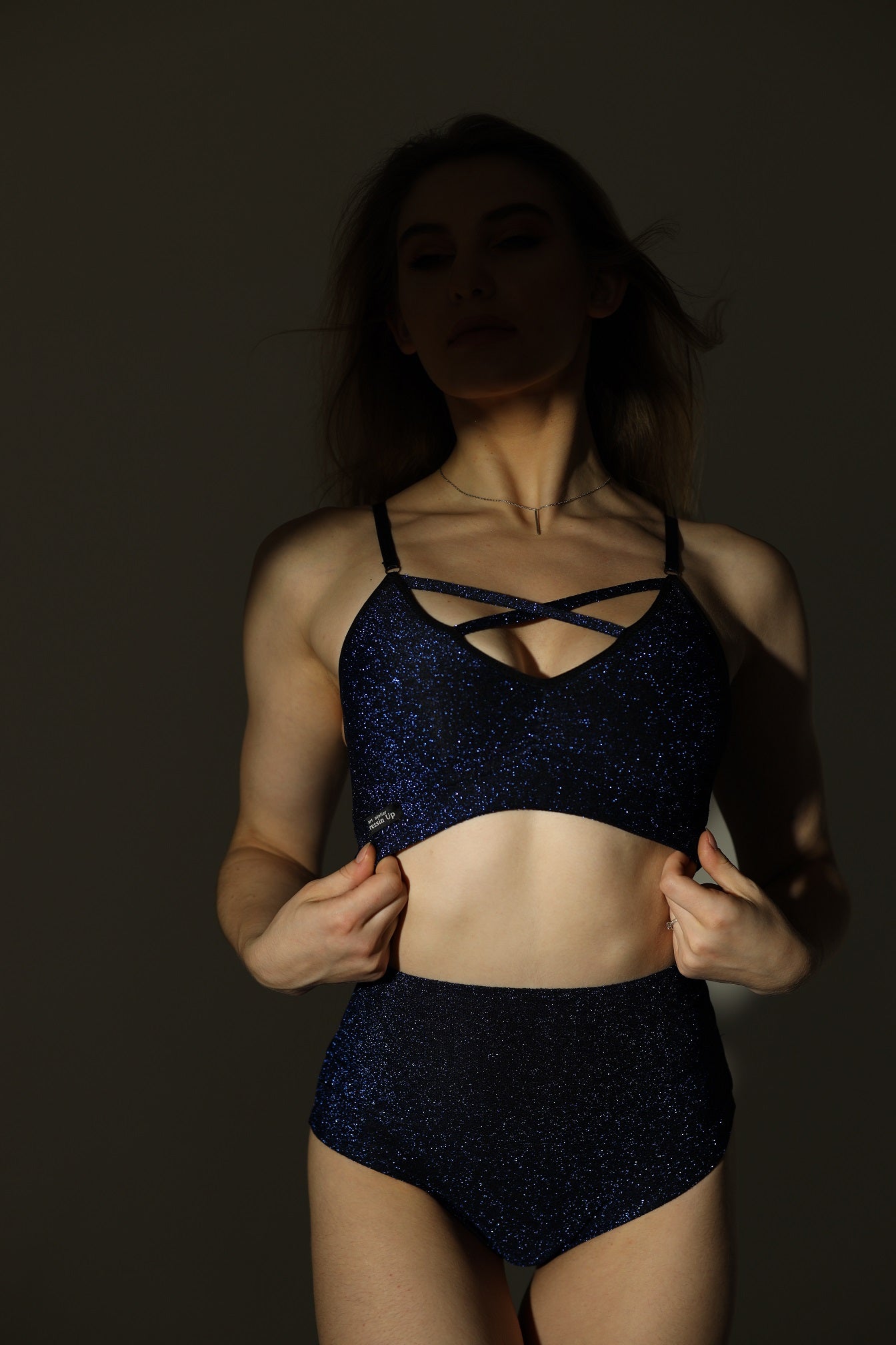 Lurex Set (Midnight Blue)