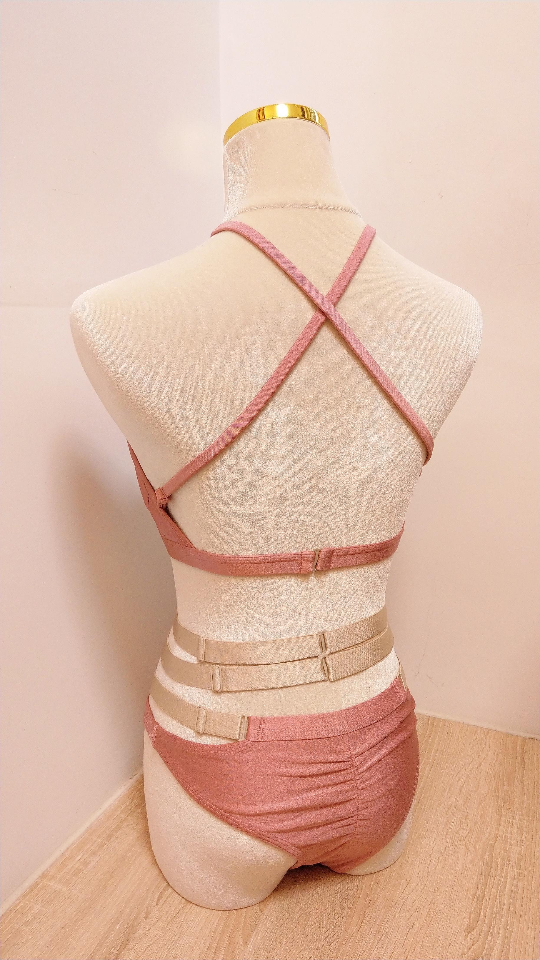 Chandelier in Pink Set