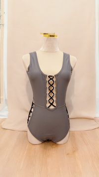 Love Letter Bodysuit (Grey)