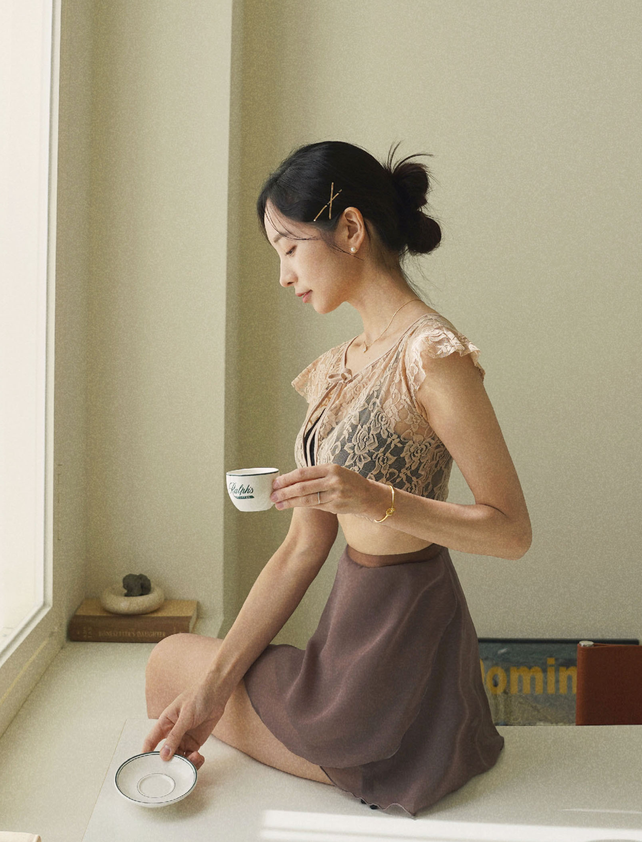 The Swan Set (Beige)