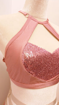 Chandelier in Pink Set