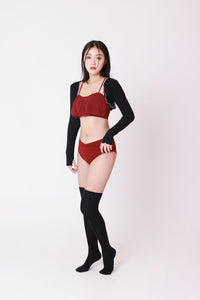 Flora Set (Burgundy)