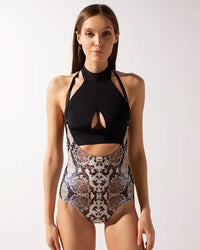 Double-sided Sling Shorts (Snake)