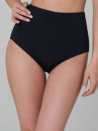 Double-sided High Waist Bottom (Wine/ Black)