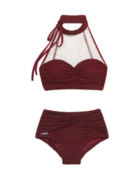 New Black Swan Set (Burgundy)