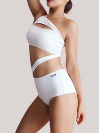 Line Monokini (White) 라인모노키니