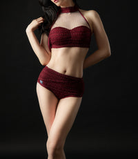 New Black Swan Set (Burgundy)