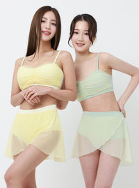 Marybell Shirring Set (Apple Mint)