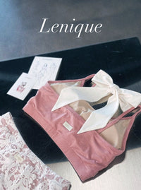The Back Ribbon Top (Light Rose)