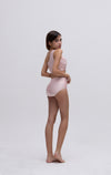 Shiny Shirring Set (Pink)