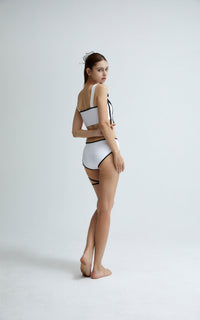 Eyelet Ribbon Set (White)