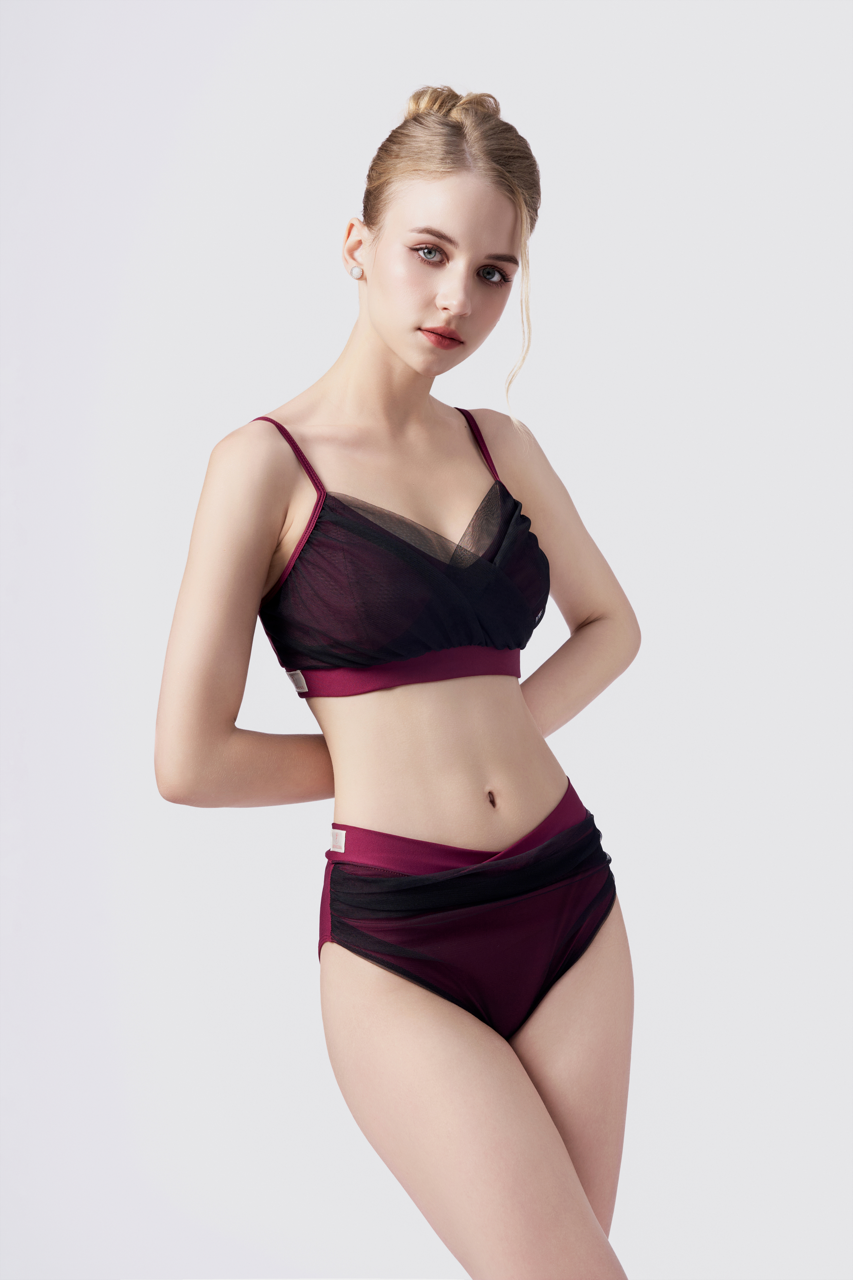 [In-stock] Stella Set (Burgundy)