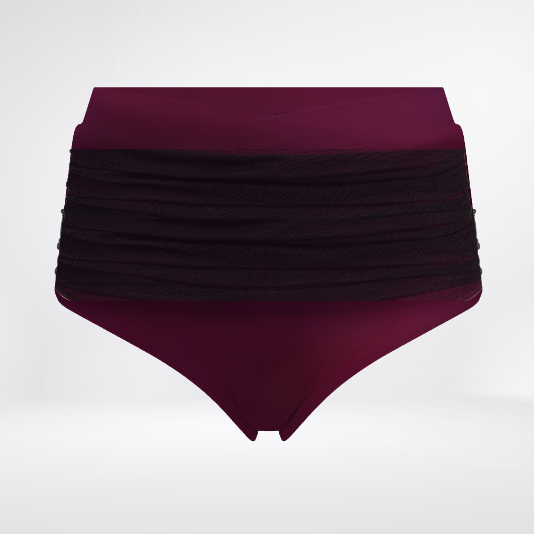 [In-stock] Stella Set (Burgundy)