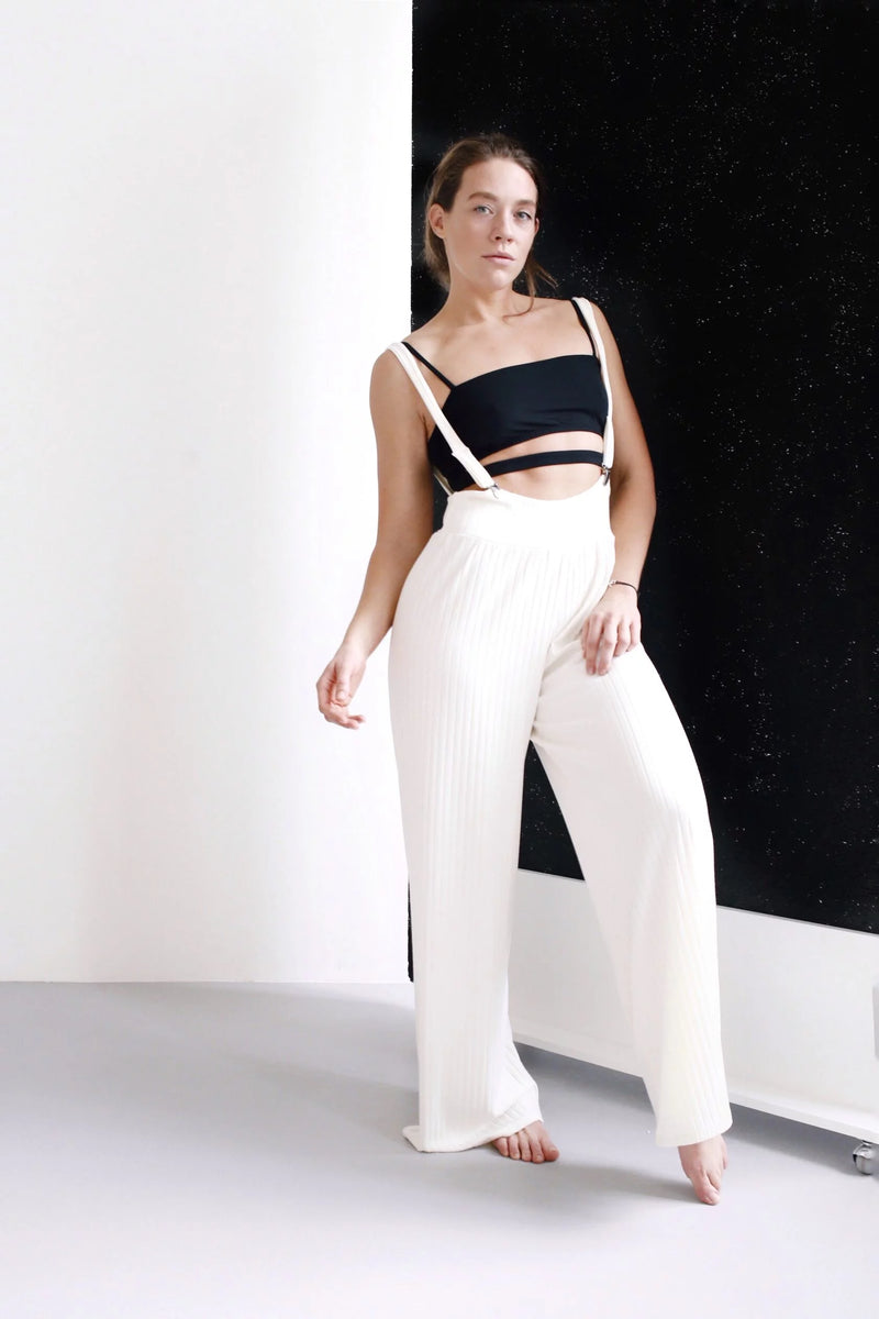 Rosa Long Pants With Suspenders