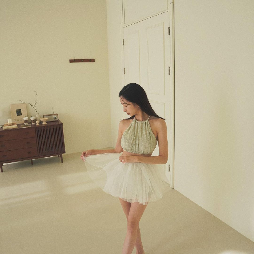 Celi Set (Cream Green)