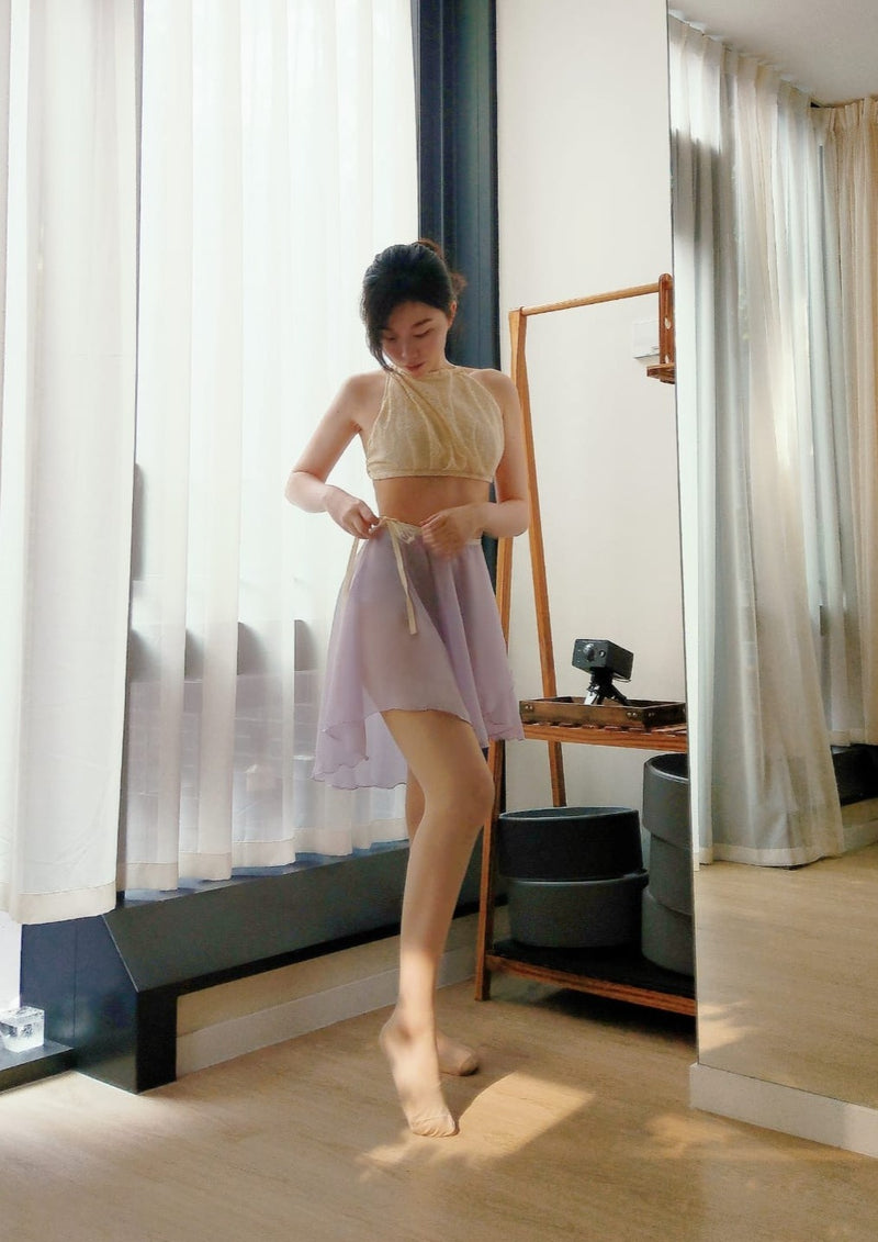 Midi Poling Skirt (Lilac)