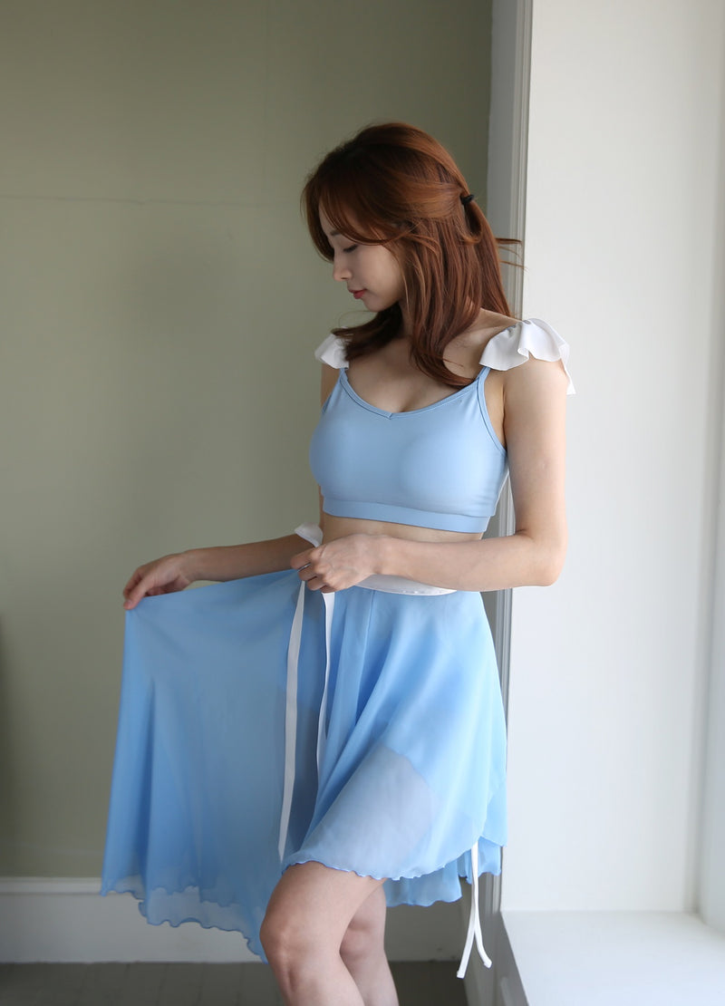 Lenique Poling Skirt (Blue)