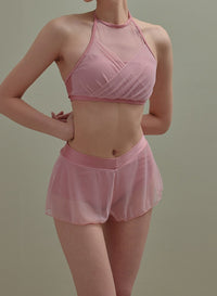 Shishi Mesh Top (Rosy Pink)