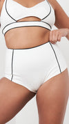 Missy High Waist Bottoms Recycled (White)